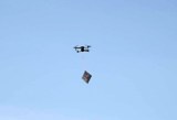 Foto Af Drone Med Skilt Foto Af Drone Med Skilt